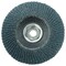Weiler 5" Tiger Paw Abrasive Flap Disc, Conical (TY29), 40Z, 5/8"-11 UNC 51132 - alternate 2